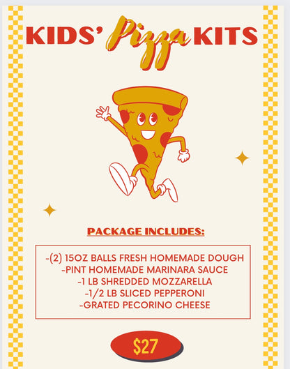 PIZZA KITS!