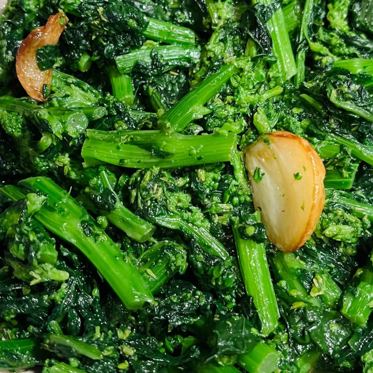 prepared broccoli rabe